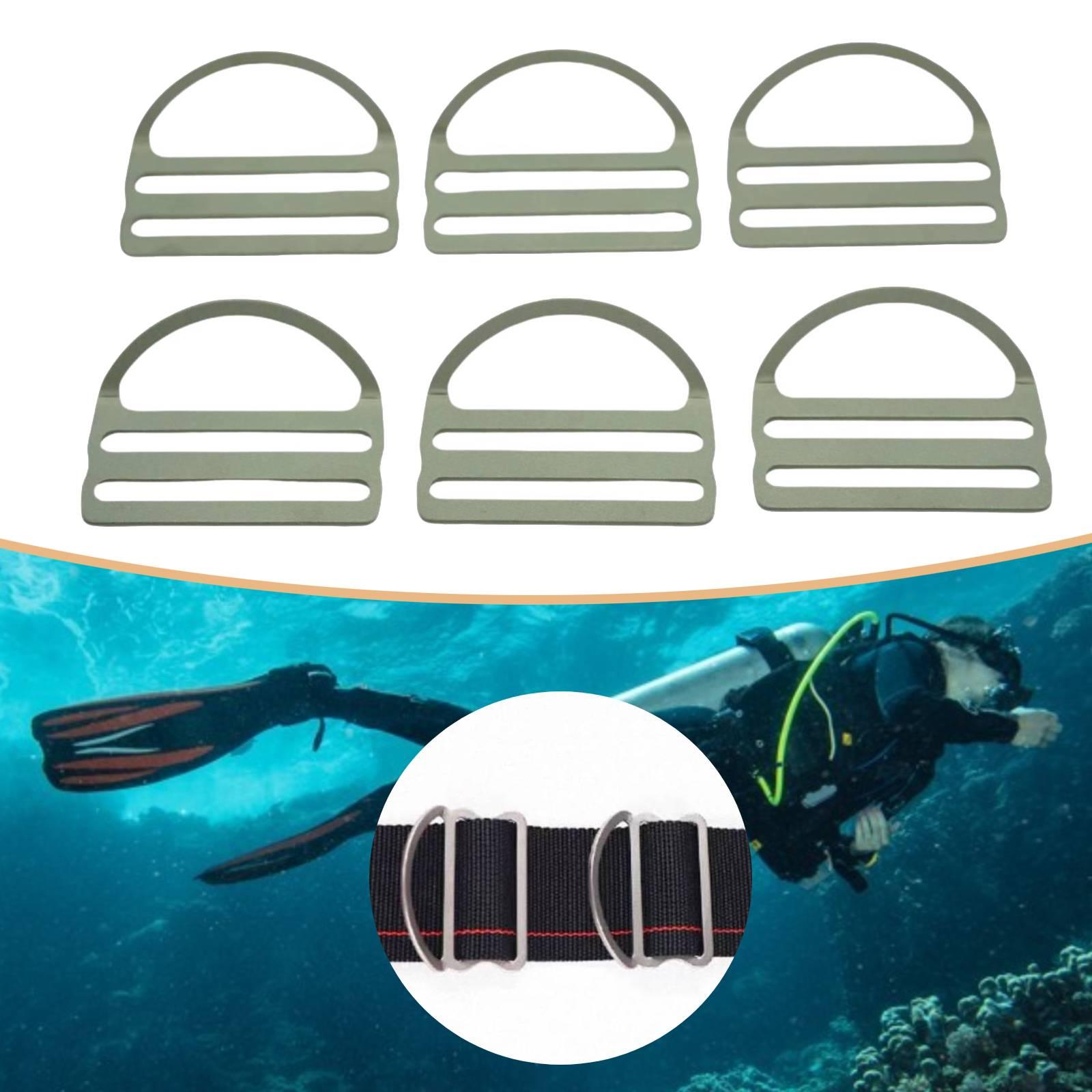 Dive Weight Belt - 6 Piezas de Anillos de Peso