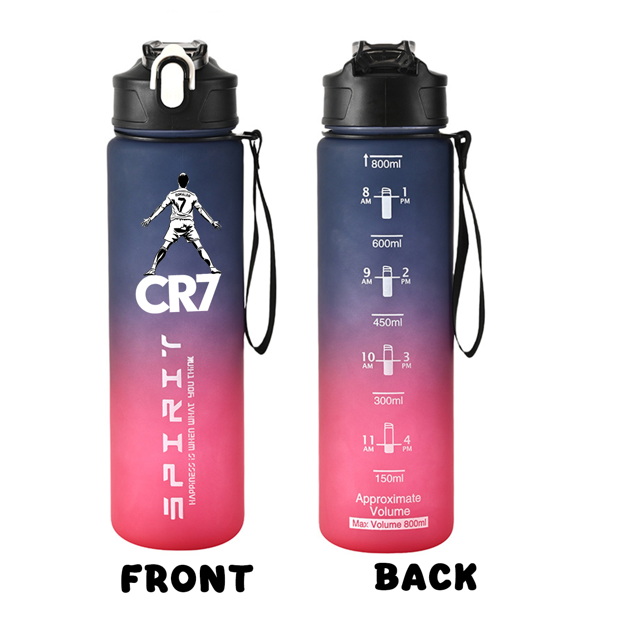 Botella de Agua Deportiva Tran - Aquatic Gym reseña y precio