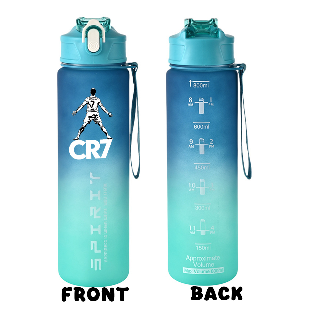 Botella de Agua Deportiva Tran - Aquatic Gym reseña y precio