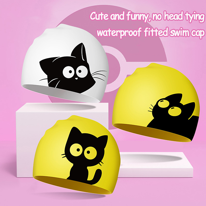 Gorro de natación de gato boni - Aquatic Sports Cap reseña y precio