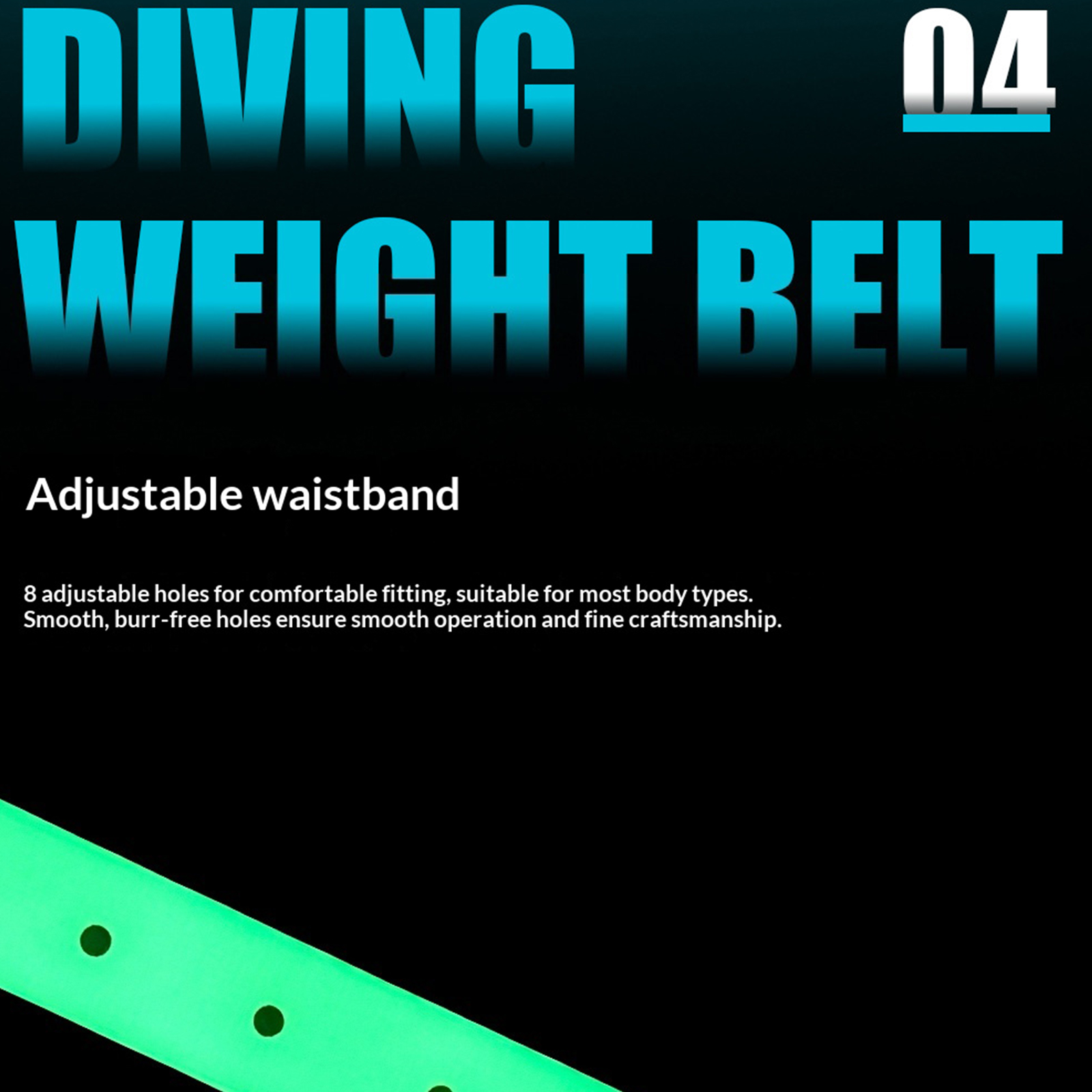 Cinturón de Contrapeso para Bu - Dive Weight Belt reseña y precio