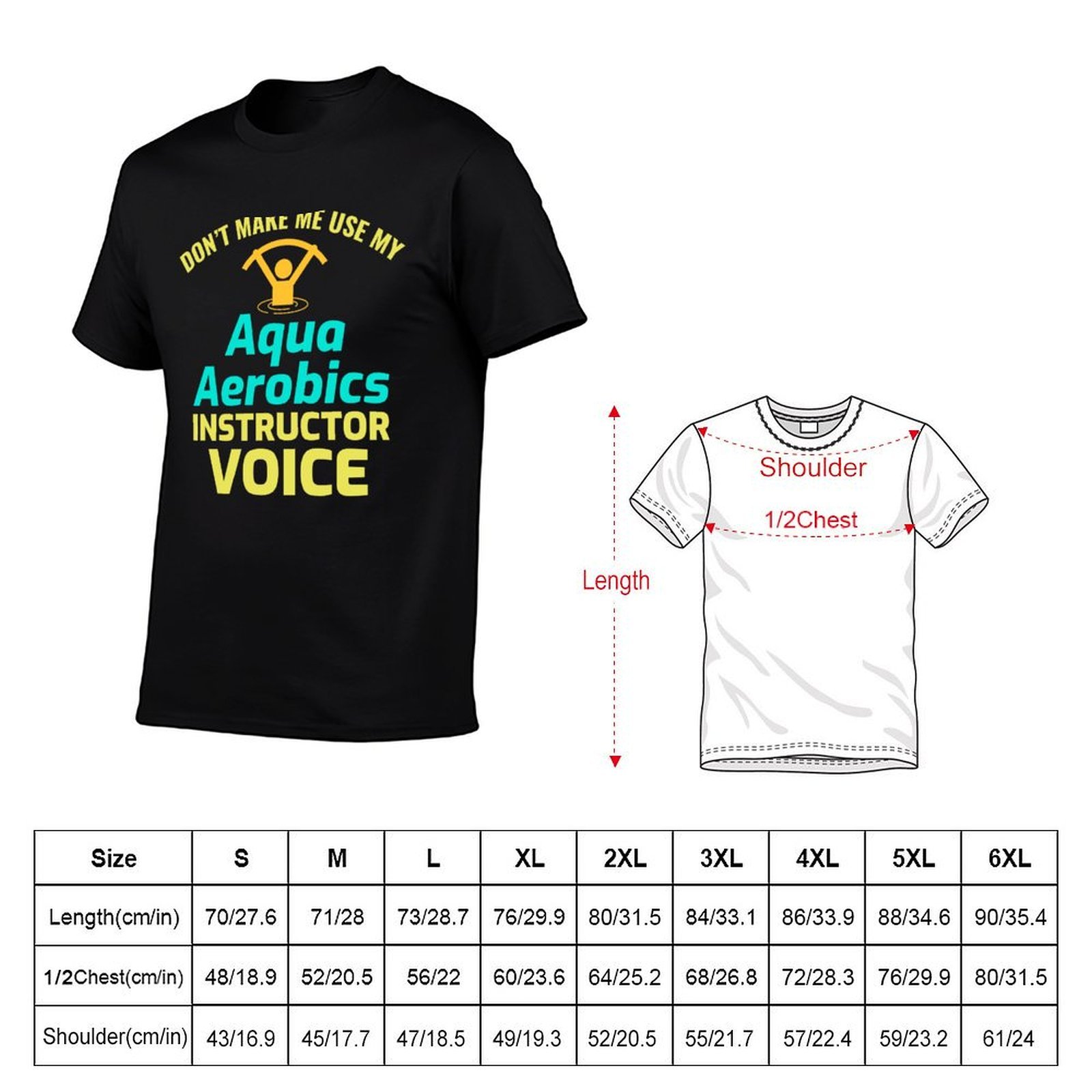 Camiseta de instructor de aeró - Aquatic Aerobics reseña y precio