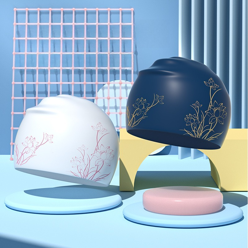 Gorro de natación con estampad - Aquatic Sports Cap reseña y precio