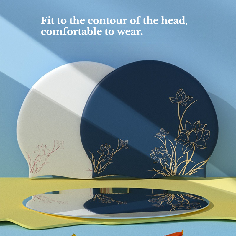 Gorro de natación con estampad - Aquatic Sports Cap reseña y precio
