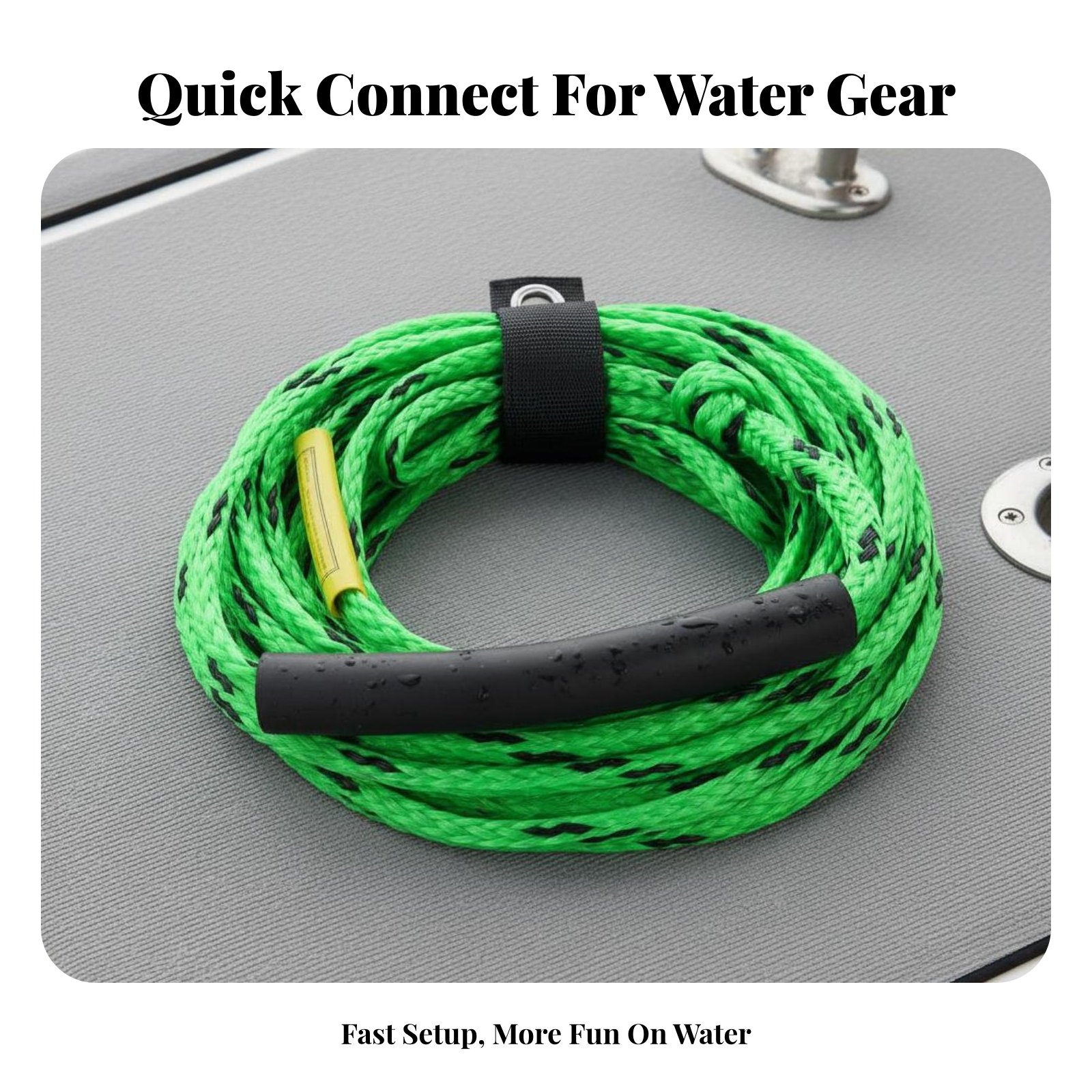 Cuerda de remolque para activi - Aquatic Water Sports reseña y precio